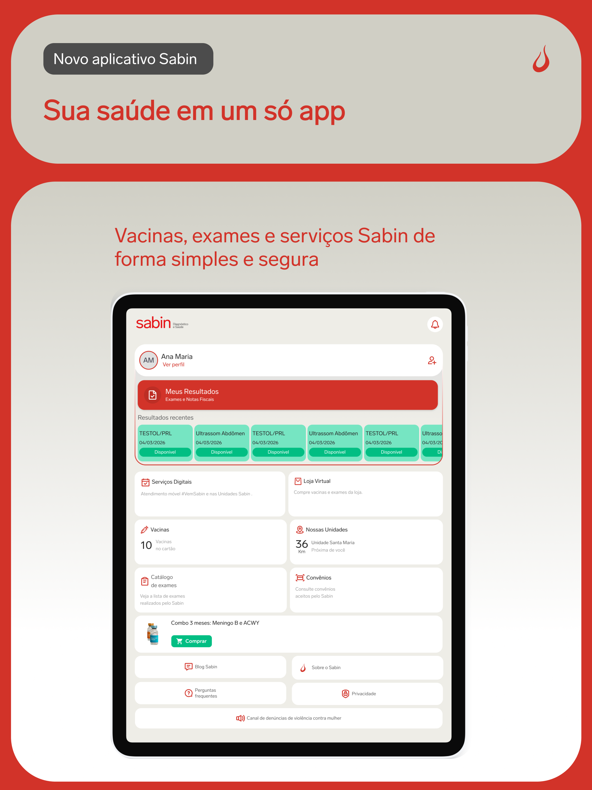 Sabin Diagnóstico e Saúde screenshot 7