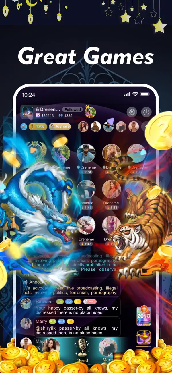 Screenshot #3 pour DiDO – Voice Chat & Games