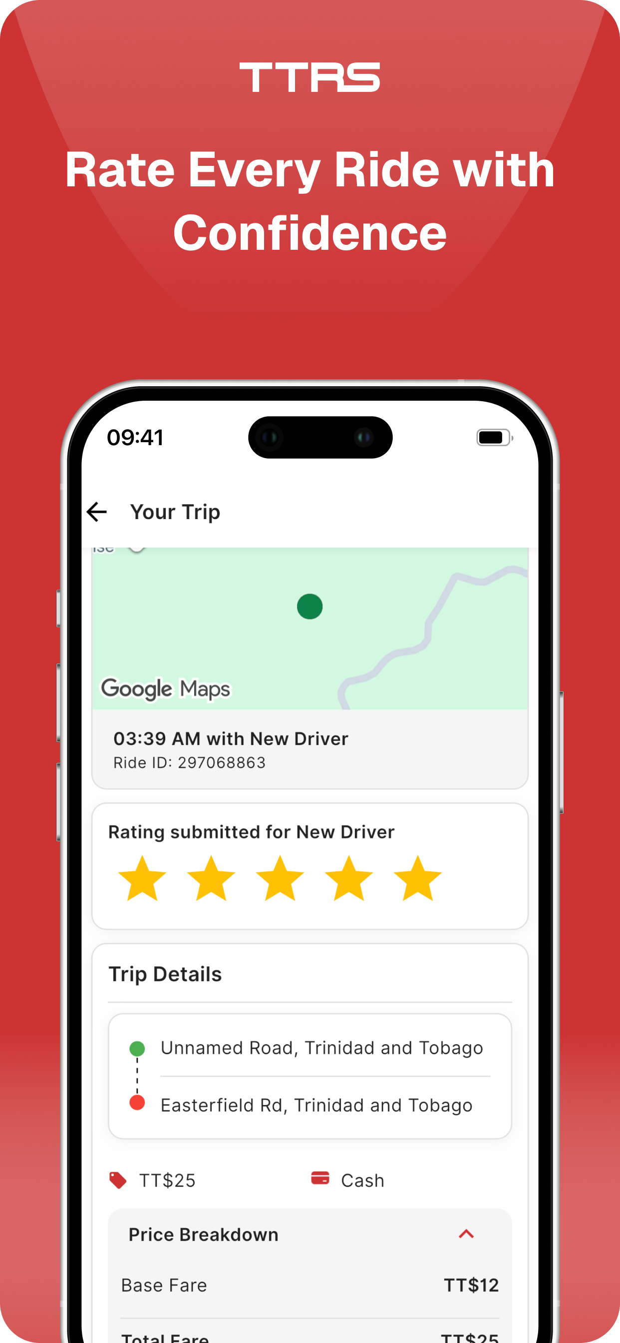 TT RideShare screenshot 5
