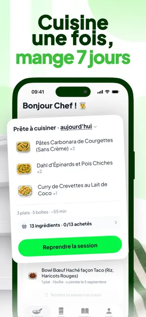 Emile : Batch Cooking Facile screenshot 2
