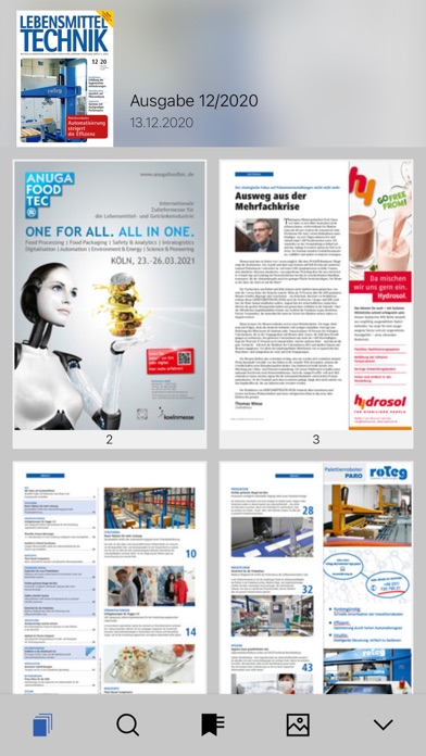 Screenshot #3 pour LebensmittelTechnik ePaper