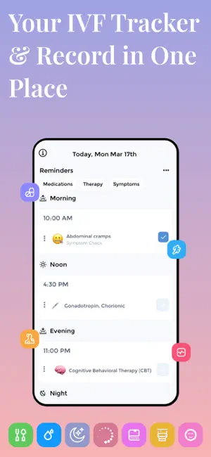 IVF Tracker screenshot 1