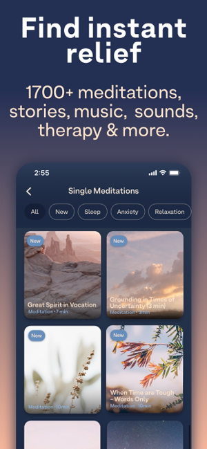 Breethe: Sleep & Meditation Screenshot