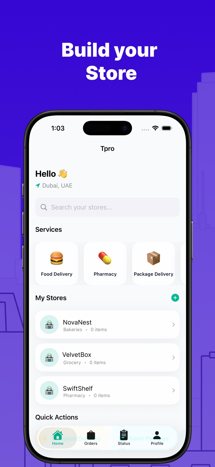 Tpro Food Delivery More iphone screenshot 4