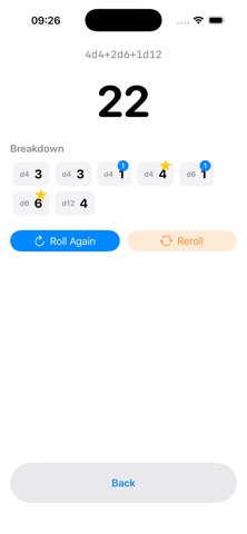 Roll Master - Dice Roller Screenshot 3 of 7