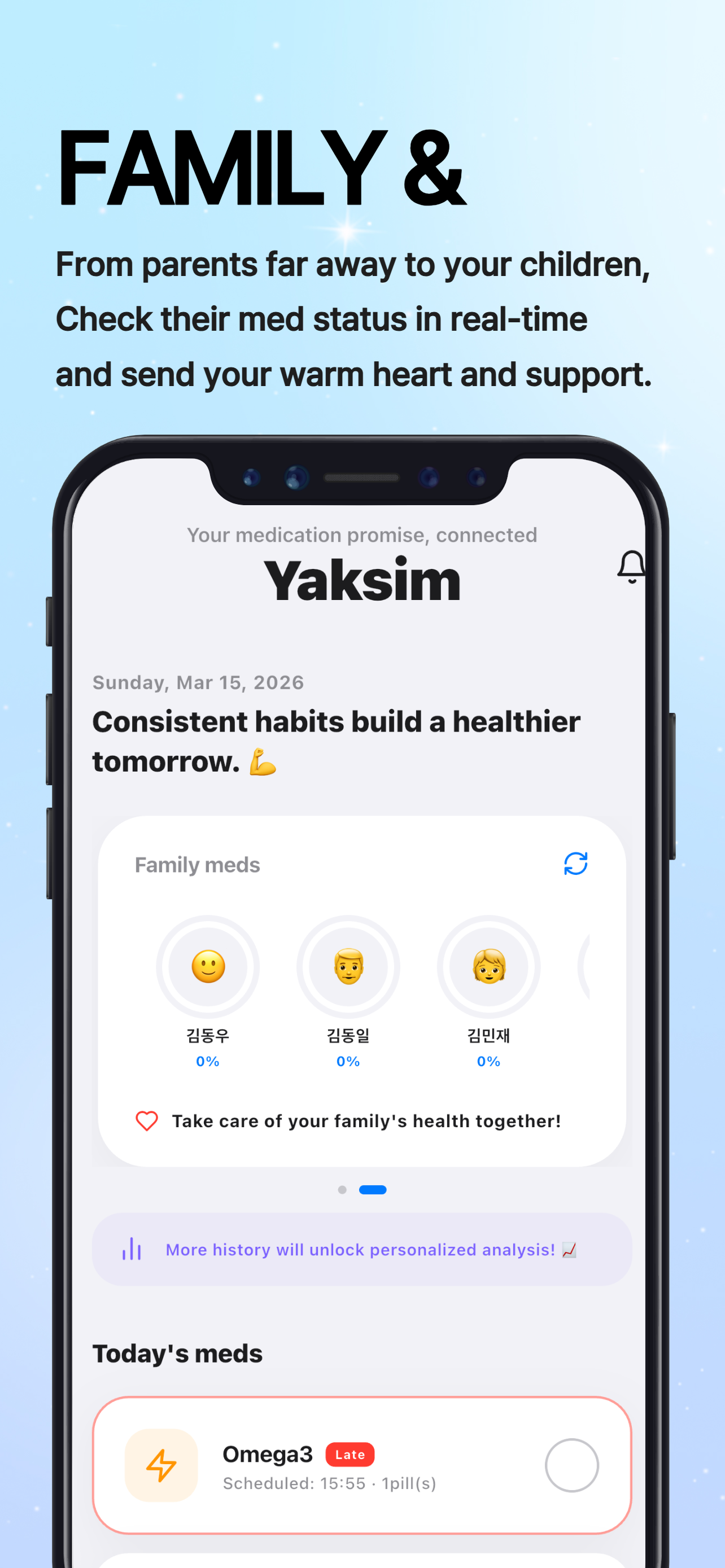 Yaksim: AI Pill Reminder & Log