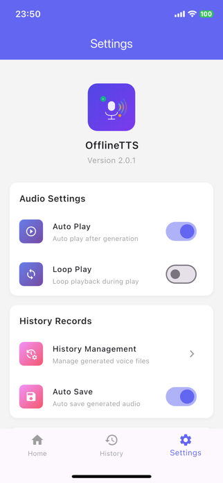 OfflineTTS Screenshot 3 of 3
