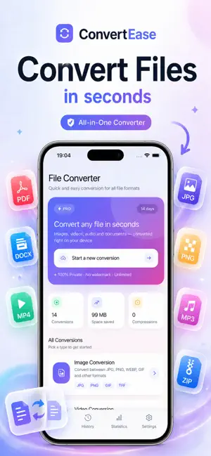 File Converter: PDF Video Mp3 screenshot 1