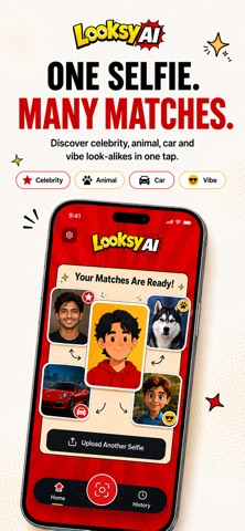 Looksy AI: Celebrity Twin screenshot