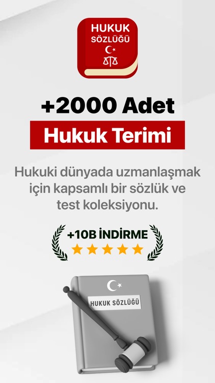 Hukuk Terimleri Sözlüğü & Test