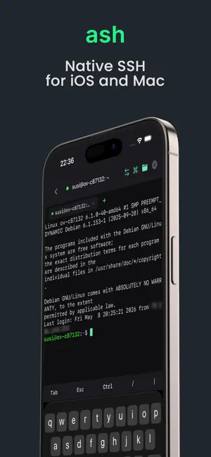 Ash — SSH Client screenshot 1