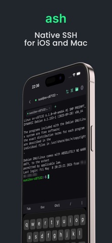 Ash — SSH Client screenshot