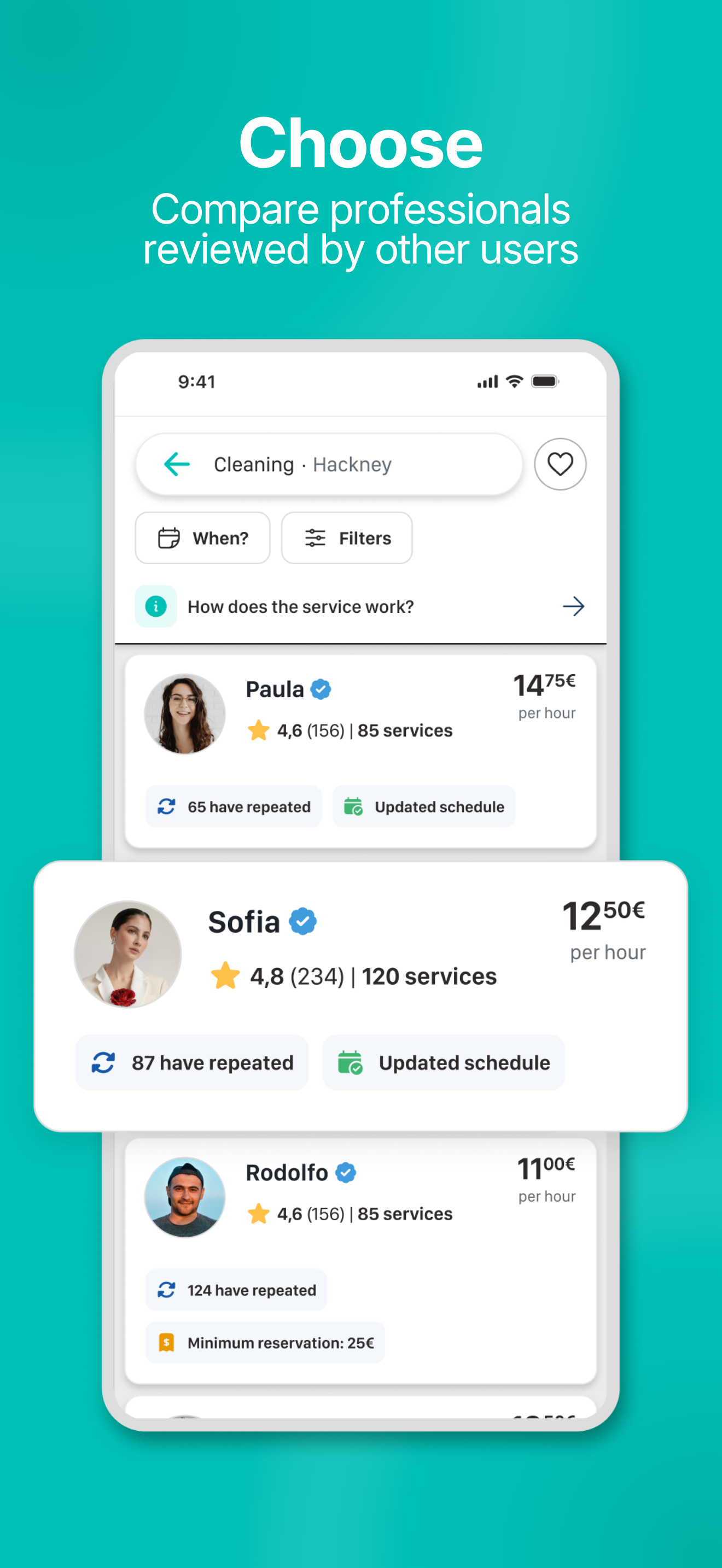 Webel: Home services screenshot 4