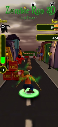 僵尸逃亡 3D - 城市逃亡 screenshot