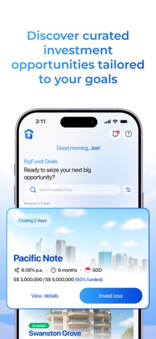 BigFundr screenshot