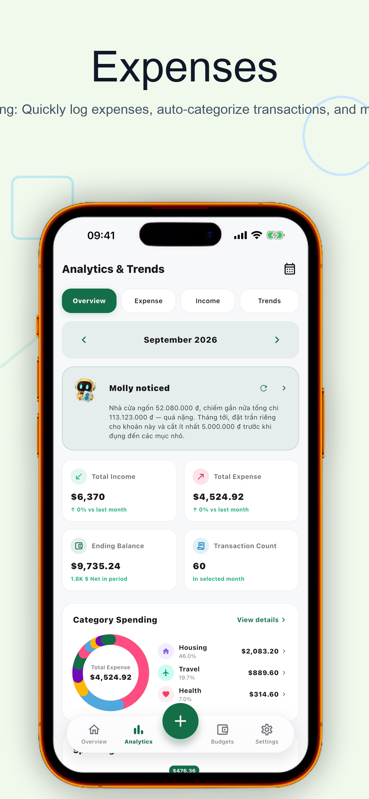 Screenshot 5 of Bolly: Gestione Spese AI