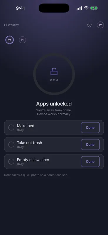 ChoreKey: Chores Unlock Phone screenshot 4 of 9