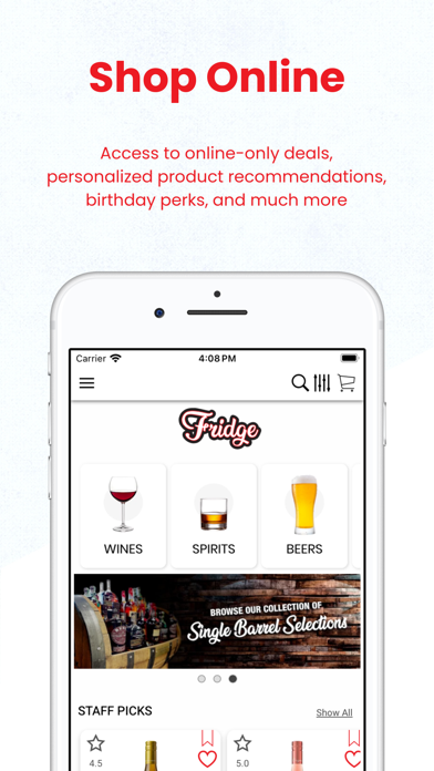 The Fridge Wholesale Liquor Screenshot