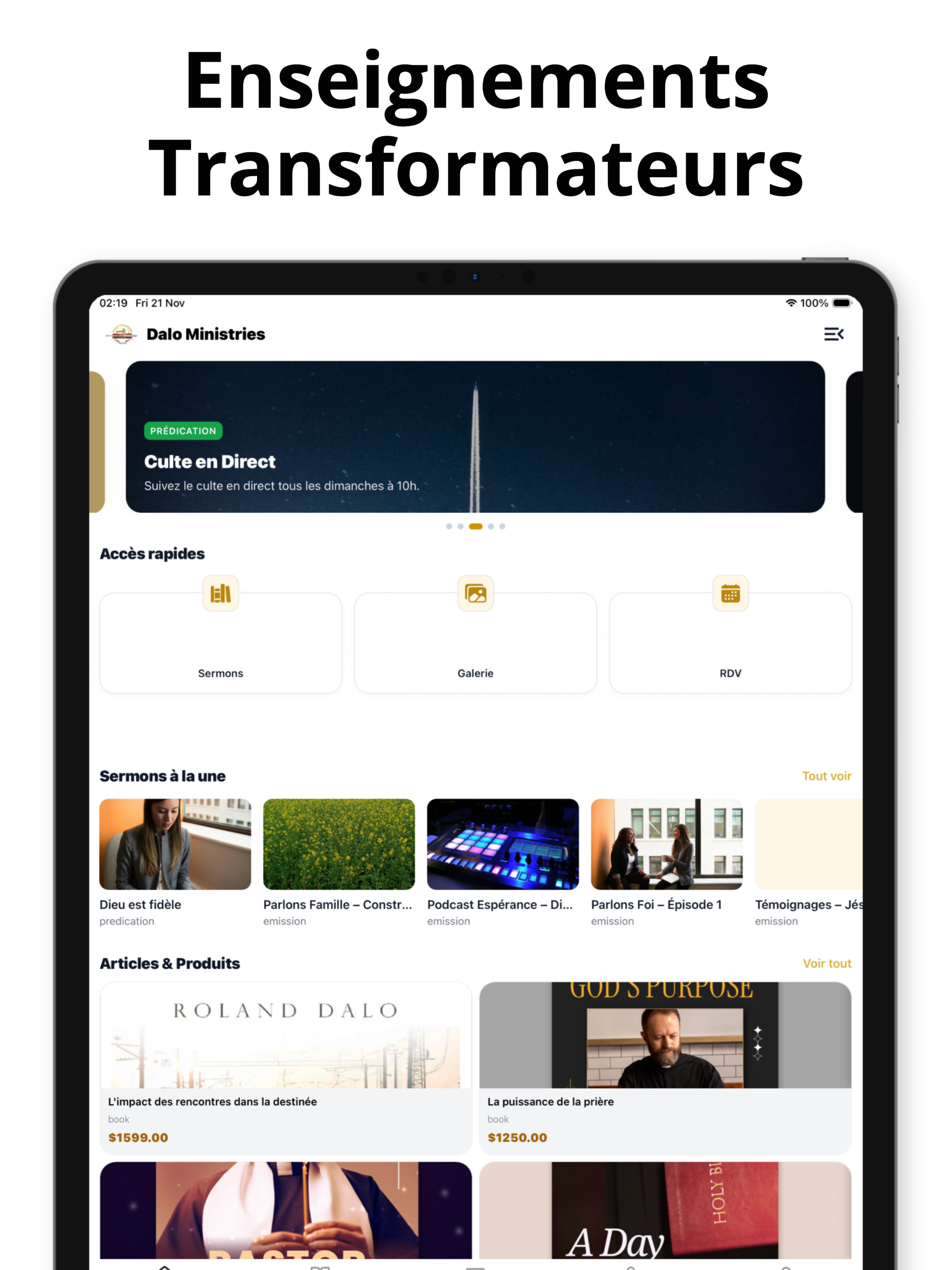 Dalo Ministries screenshot 5