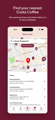 Costa Coffee Club iPhone screenshot 7