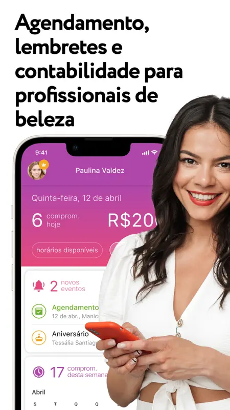 Masters Pro: Agendamento screenshot 1 of 7