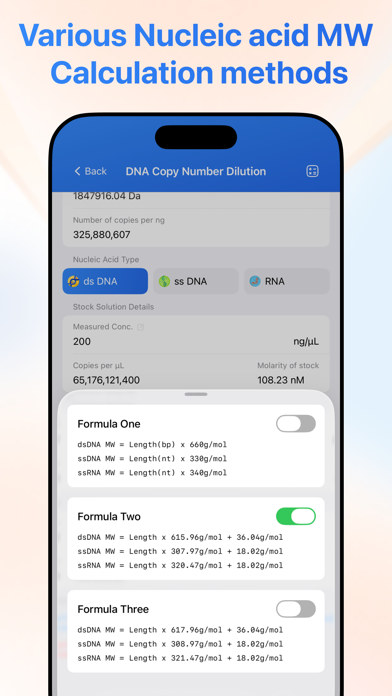 Bio-Calculator Screenshot 5 of 6
