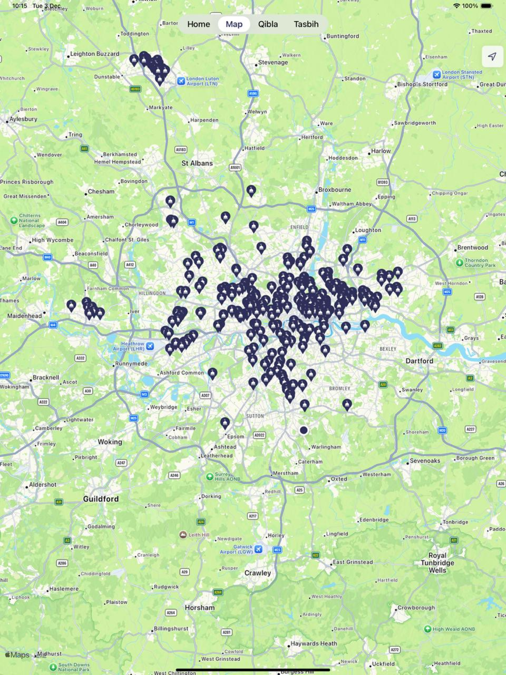 Mosque Mapper