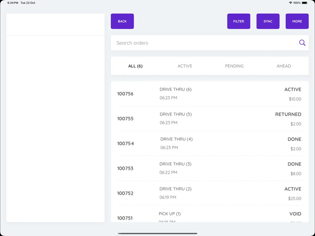 Screenshot #5 pour Foodics 5 Cashier