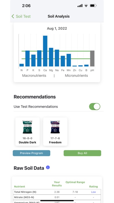 Yard Mastery Lawn Care App Screenshot