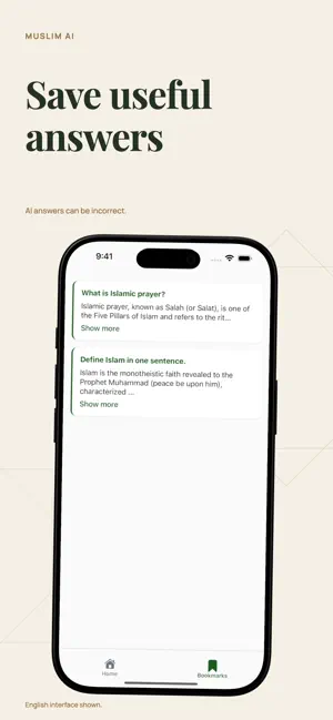 Muslim AI: Islamic Questions screenshot 3