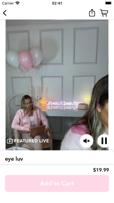 beaut. Screenshot