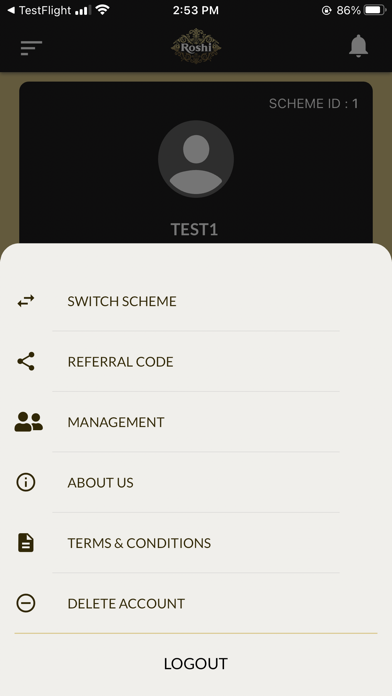 Roshi Jewellery Screenshot