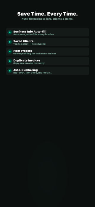 MintBill - Invoice Maker Screenshot 2 of 5