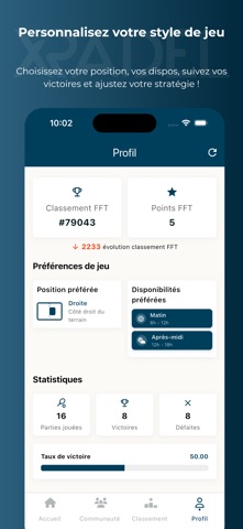 XPadel screenshot