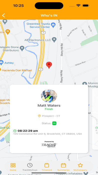 TrackMyGuys Screenshot