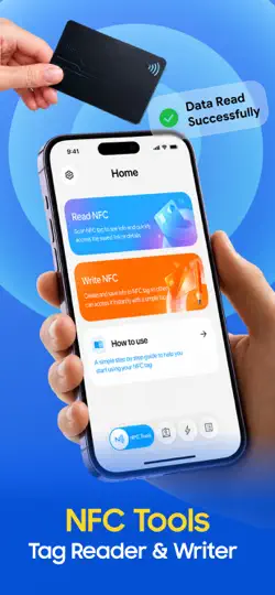 NFC Tools: Tag Reader & Writer iPhone Ekran Görüntüsü 1