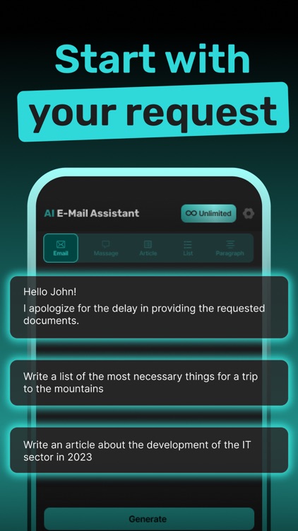 AI Email Generator－Fast Writer