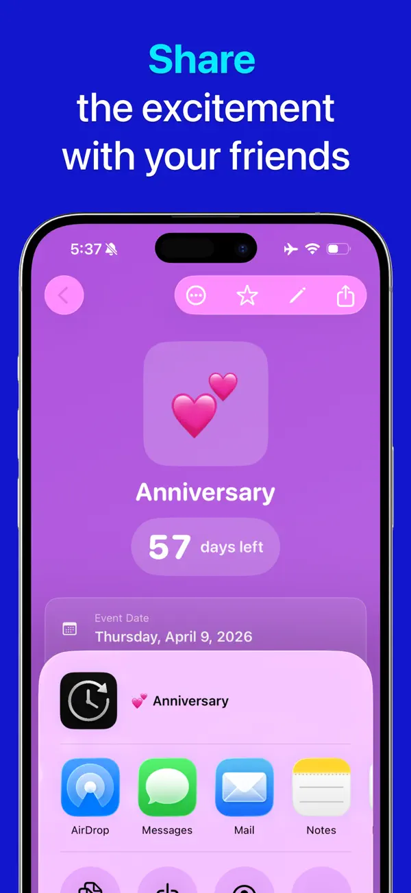 Countdown Widget screenshot 4