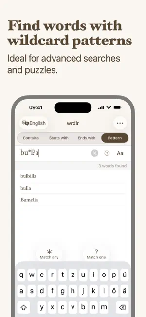 wrdlr Word Finder Dictionary screenshot 4