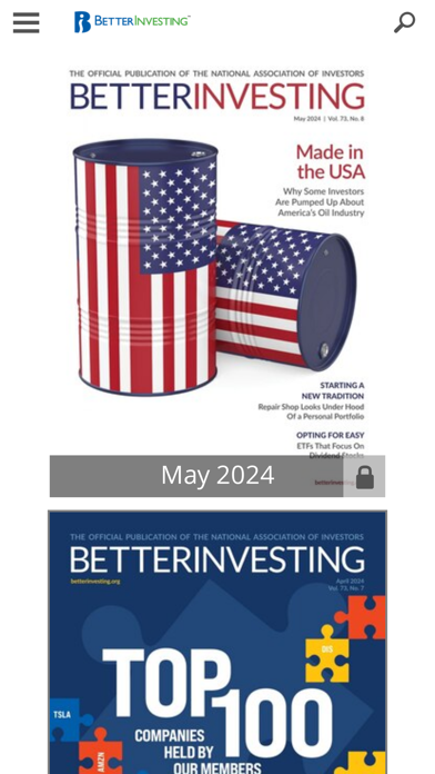 BetterInvesting Magazine Screenshot