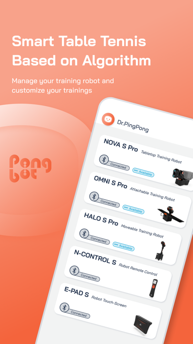PONGBOT PingPong Screenshot