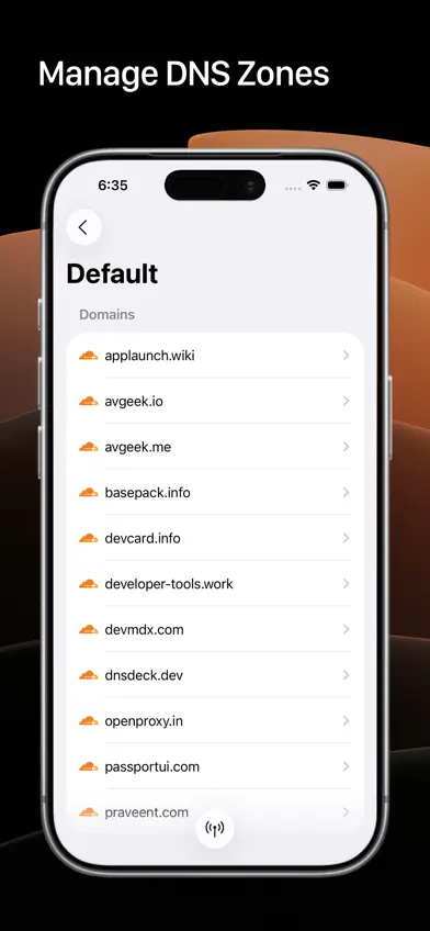 DNSDeck: Manage DNS Zones screenshot 1