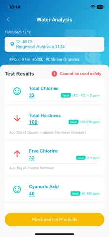 ACD Pool Water Test screenshot