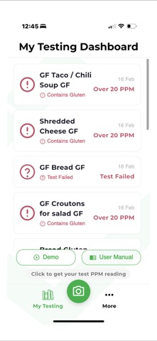 LeoMyFood iPhone screenshot