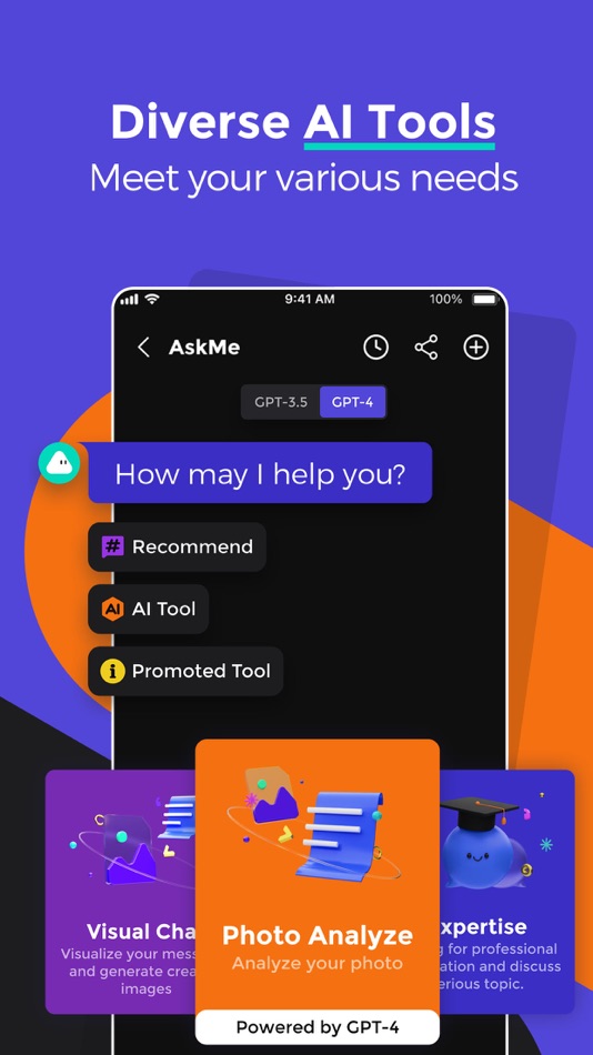 #3. AskMe - Ask AI, Get Answers (iOS) By: MAGIC TIGER TECHNOLOGY LIMITED