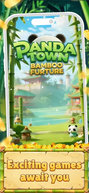 Panda Town: Bamboo Fortune screenshot 4