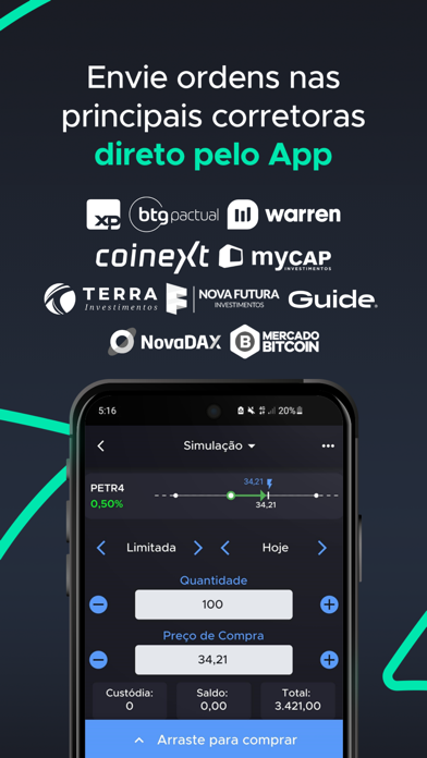 TradeMap: Acompanhe suas ações Screenshot