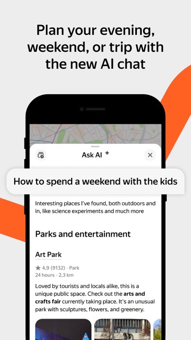 Screenshot #1 pour Yandex Maps & Navigator
