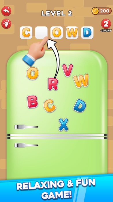 Letter Fridge - Words Sort Screenshot