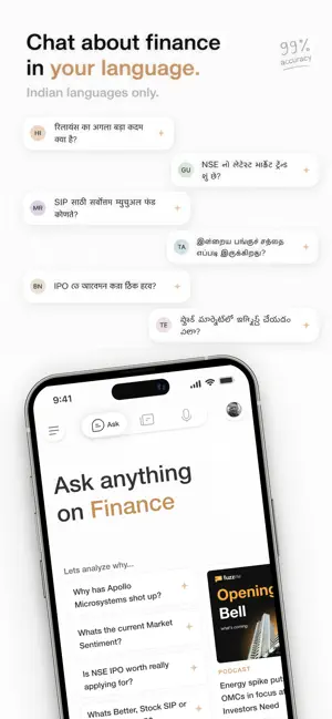 fuzz: AI Stock Market Research screenshot 1